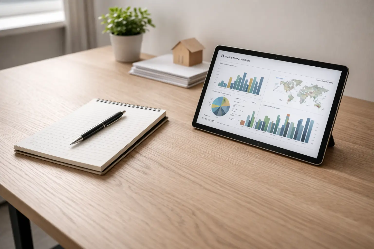 Editorial workspace used for research and publishing